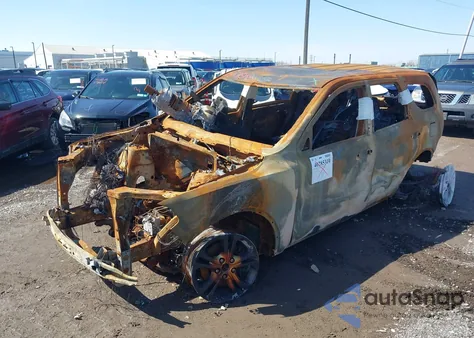 2013 Dodge Durango Sxt z USA, uszkodzony, nr VIN 1C4RDJAG4DC668174